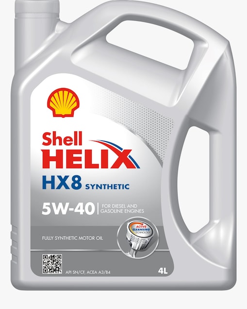 Packshot Shell Helix HX8 Syn 5W-40