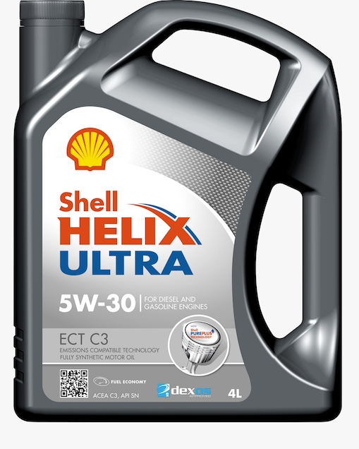 Packshot Shell Helix Ultra C3 5W-30