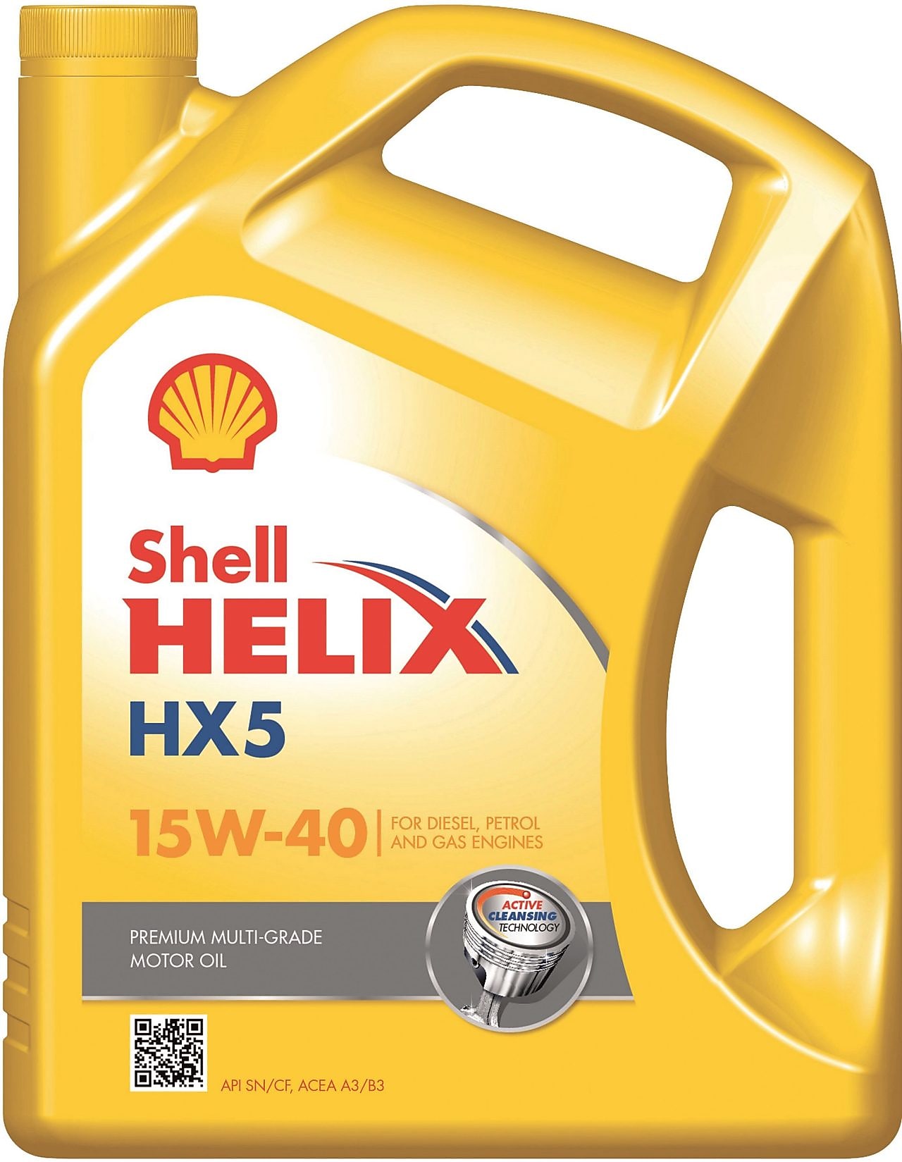 Packshot Shell Helix HX5 15W-40