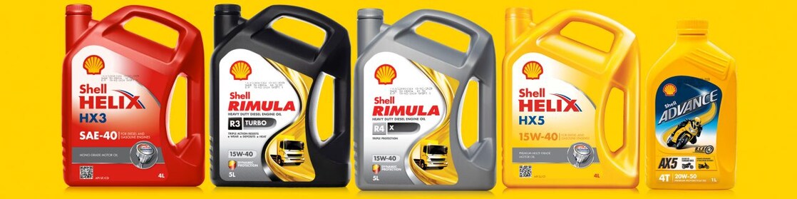 A Shell Rimula R3 Turbo container showing the cap and the batch number.