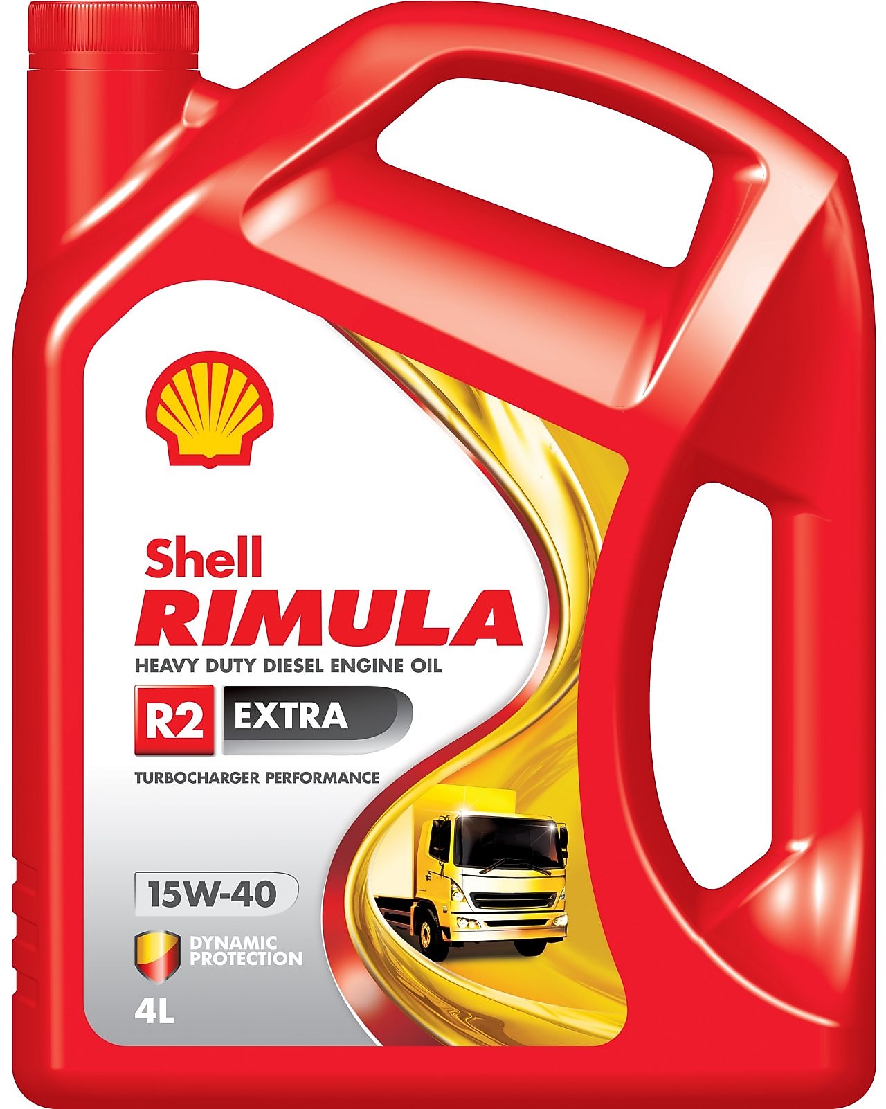 Packshot of Shell Rimula R2 Extra 4 L