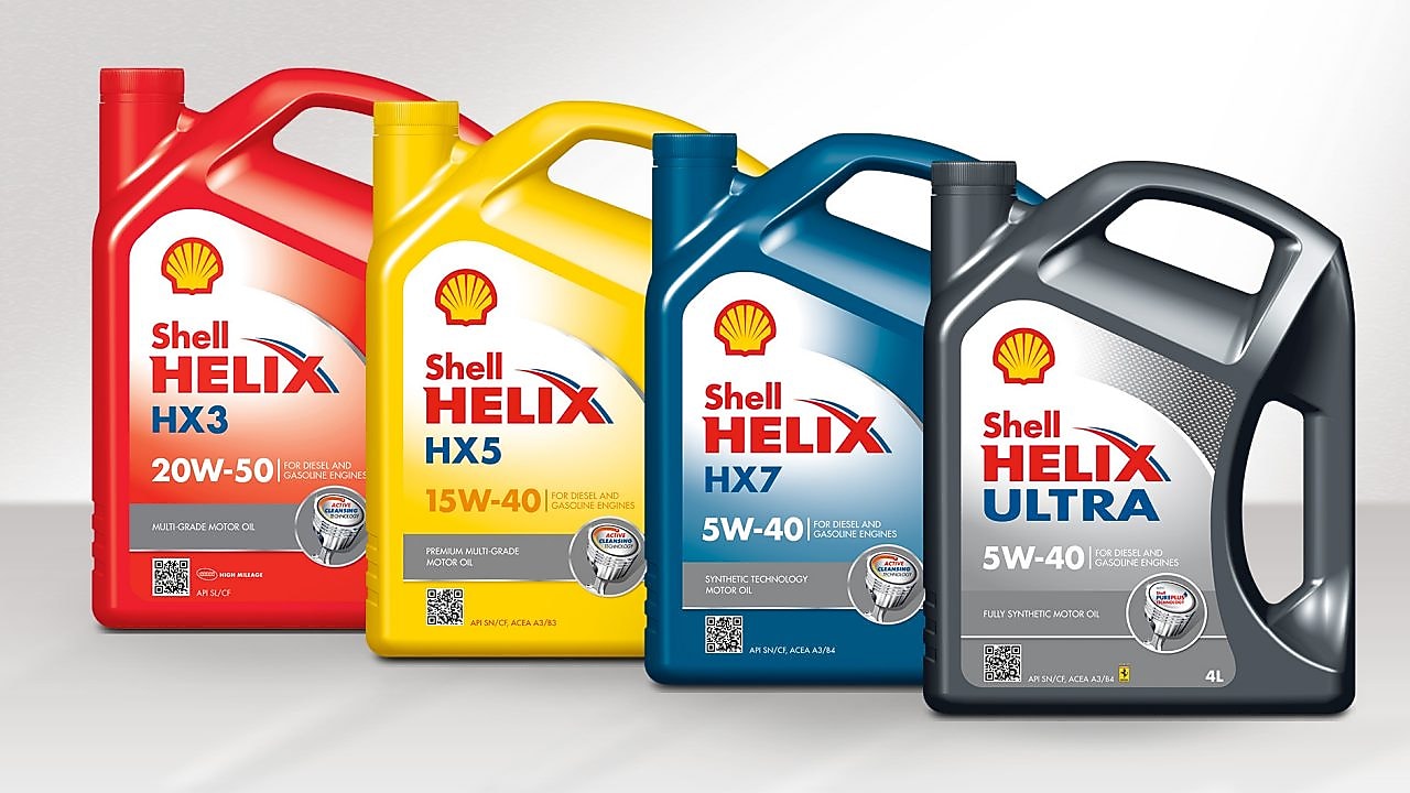 Shell Helix Ultra packshots